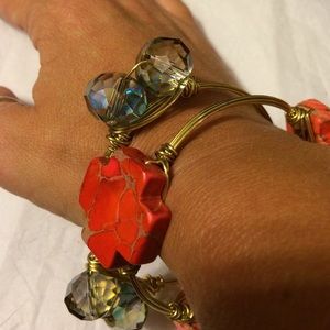 Handmade bracelet duo