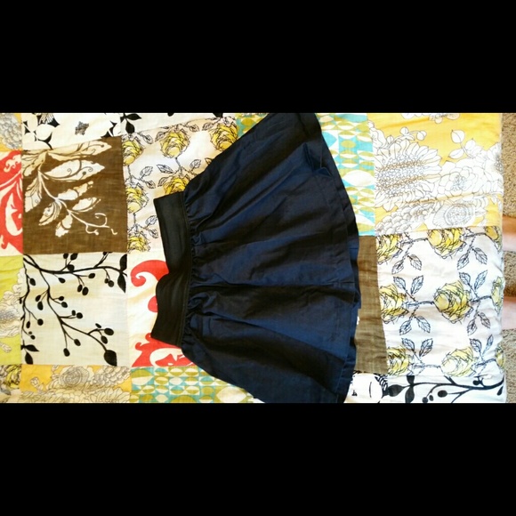 Navy skirt