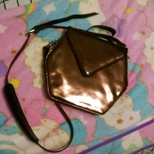 UO Geometric Hexagon Crossbody Bag