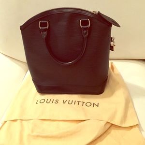 Louis Vuitton black handbag