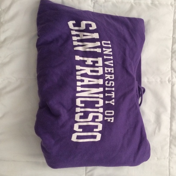 university of San Francisco sweatshirt!
