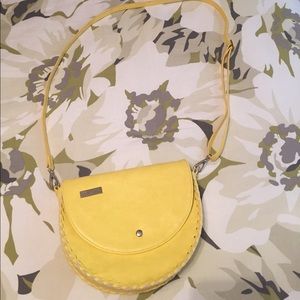 Yellow Miche shoulder purse