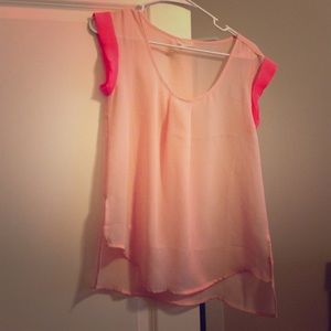Pink sheet top
