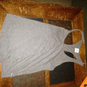 Size small gently worn PINK gray tank