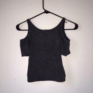 Gray Urban Outfitters Crop Top