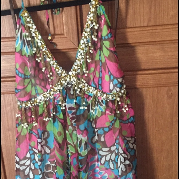 Milly Beautiful multi colored  dress