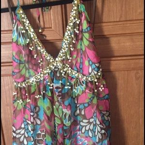 Milly Beautiful multi colored  dress