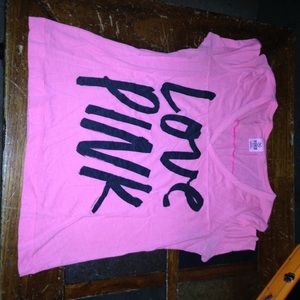 Pink top size medium