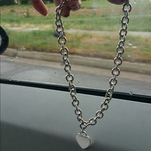 Tiffany & Co necklace.
