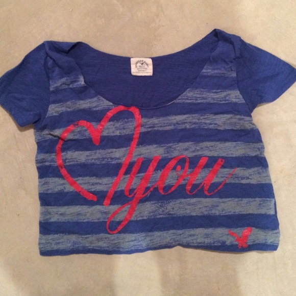 American eagle crop top