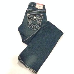 True Religion Billy Disco Big T Boot Cut Jeans