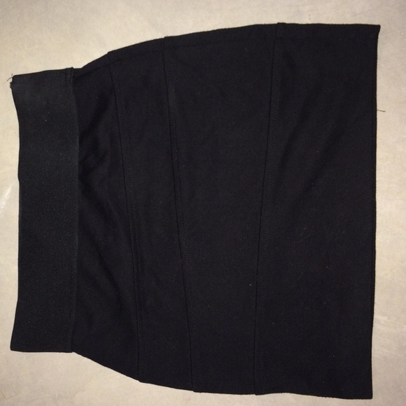 Charlotte Russe black pencil skirt
