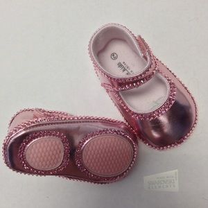 Size 2 months baby shoes Swarovski® Crystals