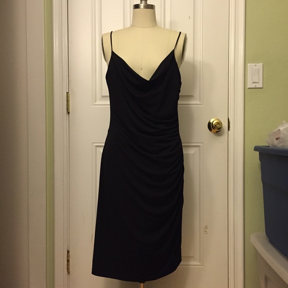 David Meister Elegant Black Dress
