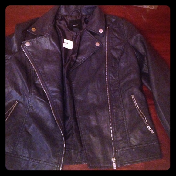 Forever 21 leather jacket