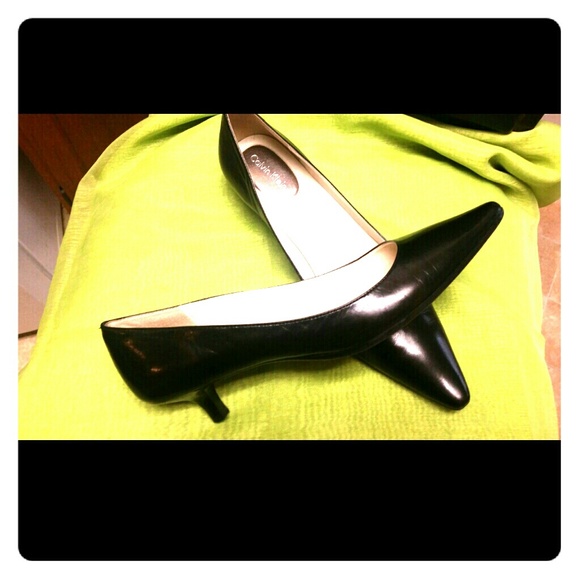Calvin Klein small heels.