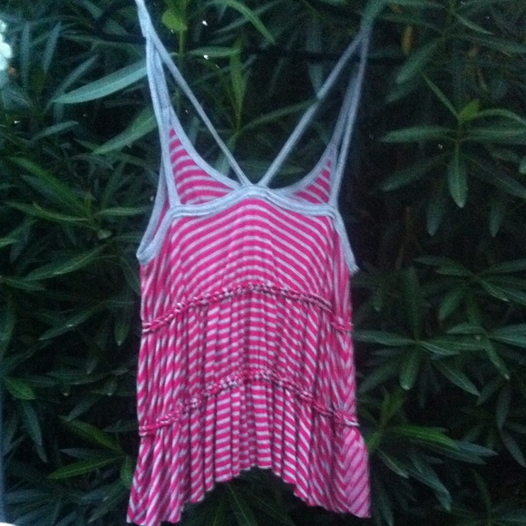 NEW!  Free People 'Florence' stripe tiered tank - Picture 4 of 4