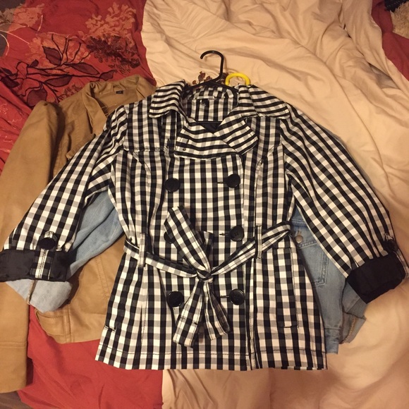 Checkerd pattern jacket - Picture 2 of 3