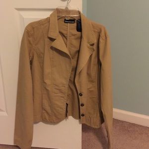 DKNY Khaki Jacket and 7 for all man kind Bundle