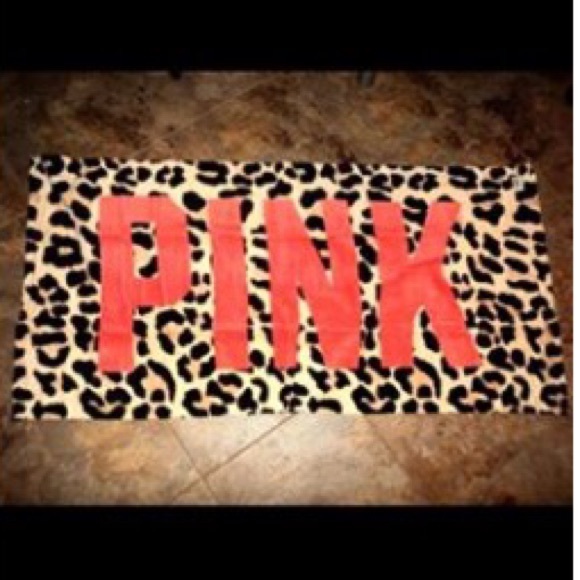 Victoria's Secret Leopard Towel New in plastic