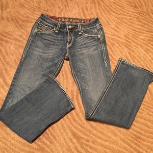 Rock Revival Debbie boot cut jeans size 30