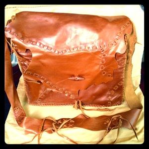 BROWN ONE OF A KIND PURSE