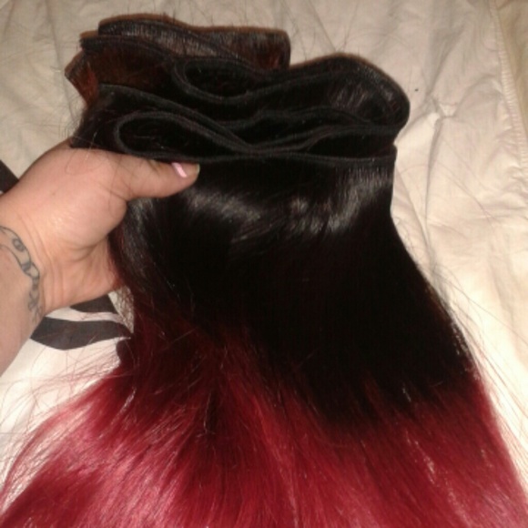 Custom ombre human hair extensions - Picture 4 of 4