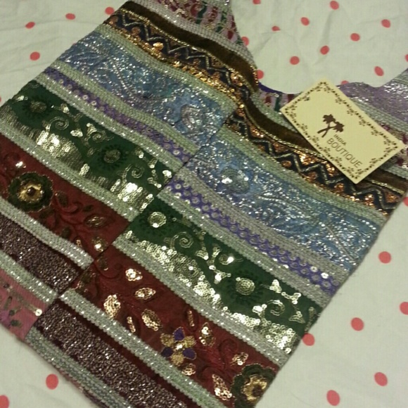 Handmade sequence bag - Picture 2 of 4