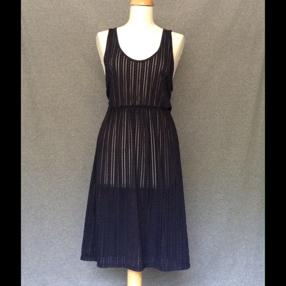 BlackLabel Sheer Tank Dress - Picture 2 of 4