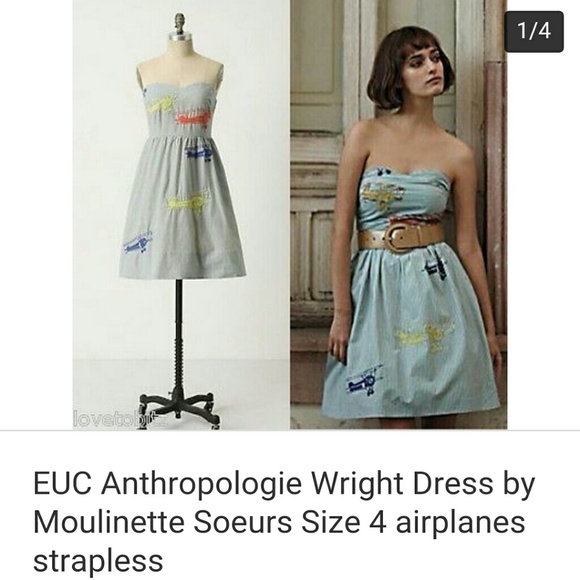 ISO: Anthropologie Wright Dress Size 4