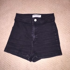 Black American Apparel Shorts
