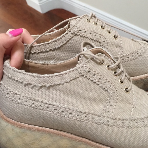 CHANEL Shoes Chanel Lace Up Oxford Poshmark