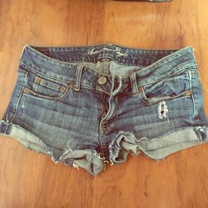 American eagle denim shorts