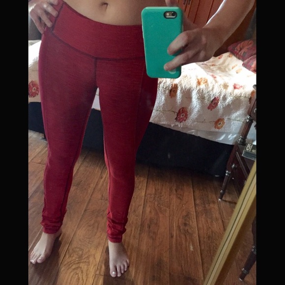 lululemon Red workout Leggings