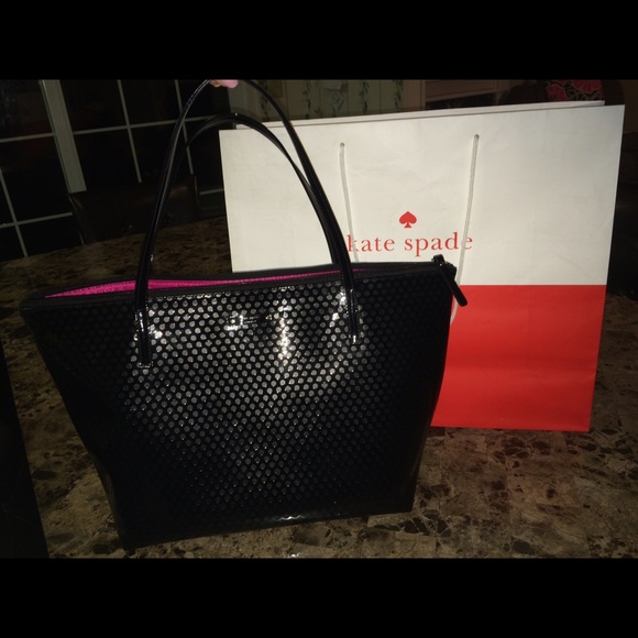 Black Kate spade tote!