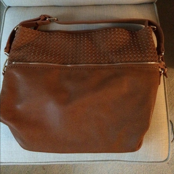 Urban Expression Trevor Woven Top Hobo Bag
