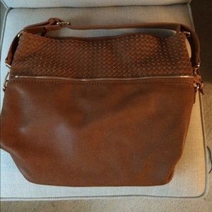 Urban Expression Trevor Woven Top Hobo Bag