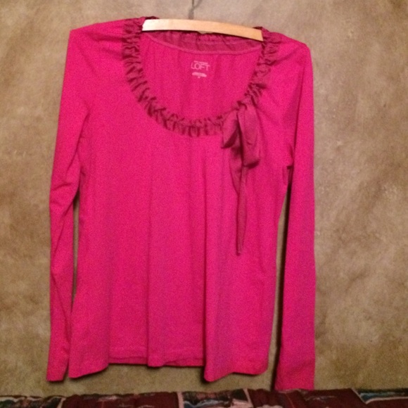 Long sleeves Pink Top