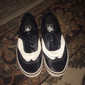 Black and White Vans