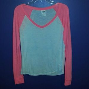 VICTORIA'S SECRET BASEBALL TEE