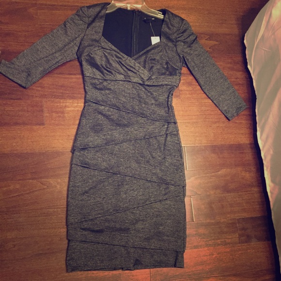 Silver cocktail dress