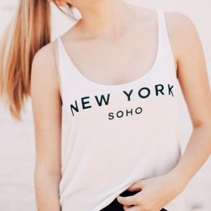 Brandy Melville Black Cindy NY, Soho Tank