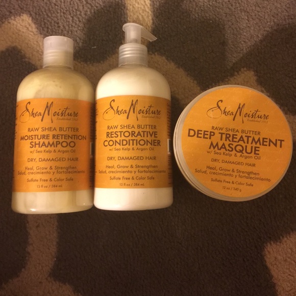 shampoo, condition, and deep conditioner