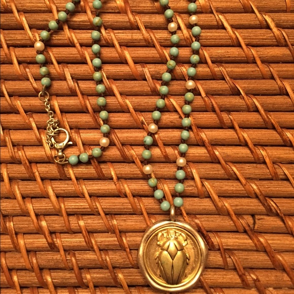 Fossil necklace