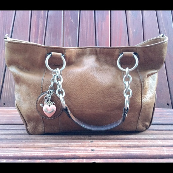 Juicy Courture brown leather purse