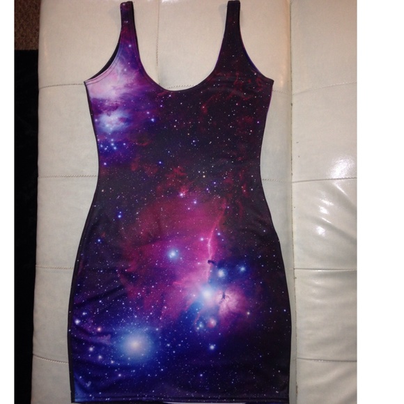 black milk galaxy dress 👽