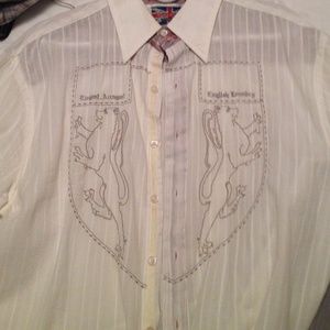 Men's dress shirt English Laundry size XL white