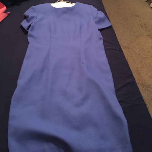 Blue dress