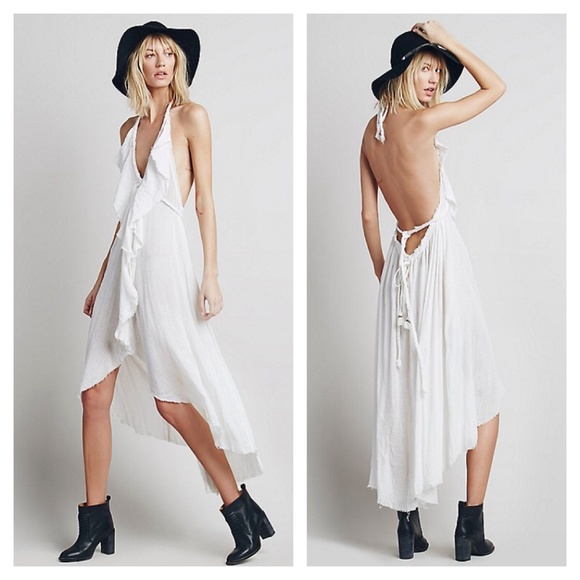 Free People Dresses & Skirts - Free People White Maxi