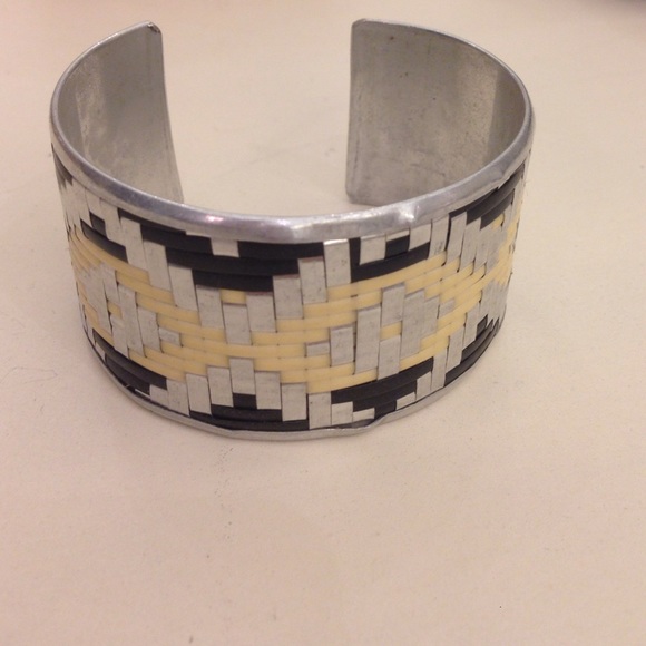 Aztec cuff bangle